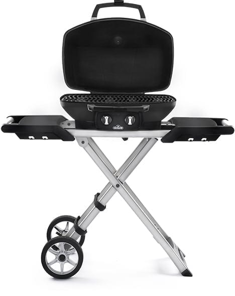 Barbecue portatif au gaz propane TravelQ™ PRO285X avec chariot pliable, noir