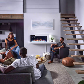 STYLUSᴹᴰ CARA ELITE Electric Wall Fireplace | NEFP32‑5019W‑IOT