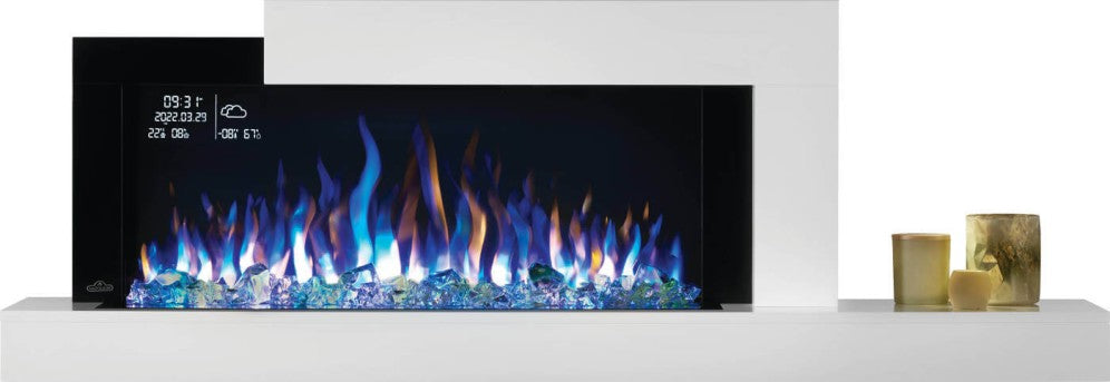 STYLUSᴹᴰ CARA ELITE Electric Wall Fireplace | NEFP32‑5019W‑IOT
