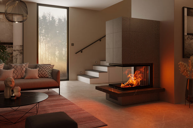 LUXUS® 28 Pier Wood Fireplace - LXP28