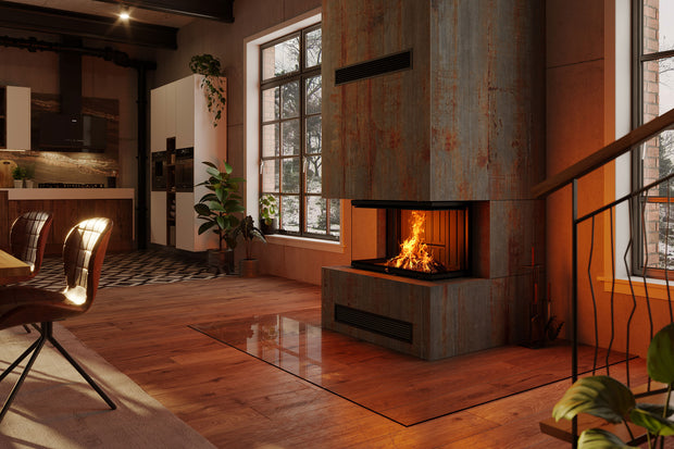 LUXUS® 32 Bay Wood Fireplace - LXB32