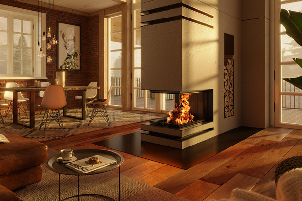 LUXUS® 36 Pier Wood Fireplace - LXP36