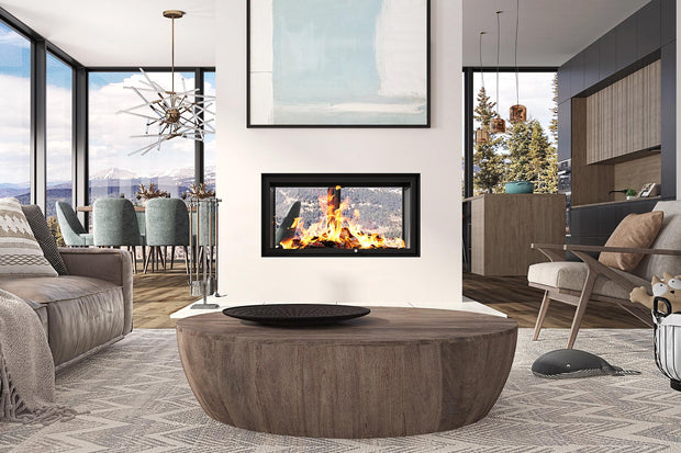 LUXUS® 40 See-Through Wood Fireplace - LXST40