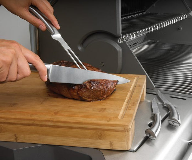 PRO Carving/Cutting Board with Stainless Steel Bowls | 70012