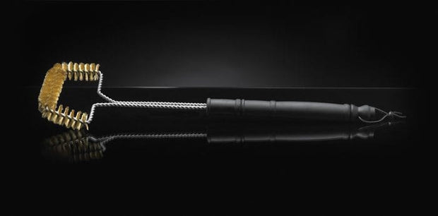 NAPOLEON THREE SIDED GRILL BRUSH - BRASS BRISTLES