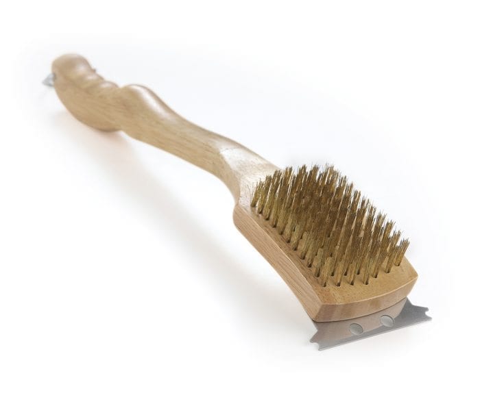 NAPOLEON GRILL BRUSH WITH BRASS BRISTLES 18