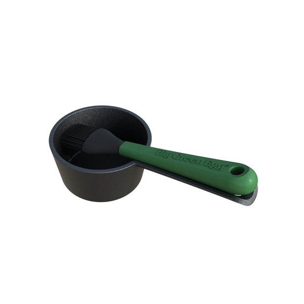 Cast Iron Sauce Pot with Basting Brush | 117663
