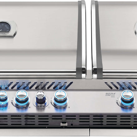 Built-in Prestige PRO™ 825 Grill Head with Infrared Bottom and Rear Burner